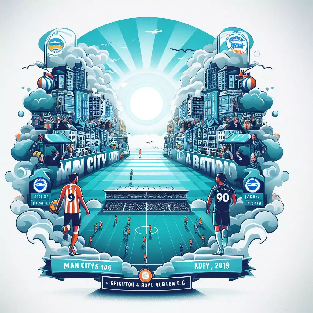 Man City vs Brighton & Hove Albion F.C. Timeline